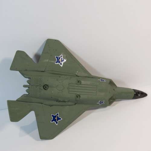 Tootsietoy F-22 jet plane with SAAF decals - No wheels