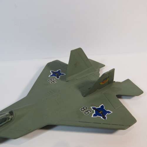 Tootsietoy F-22 jet plane with SAAF decals - No wheels