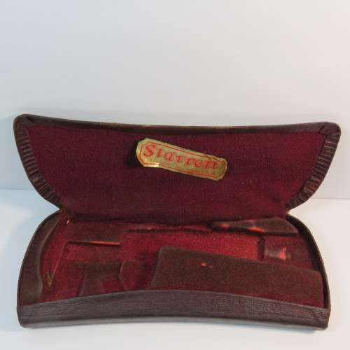 Vintage Starrett No.436 25 mm outside micrometer in case