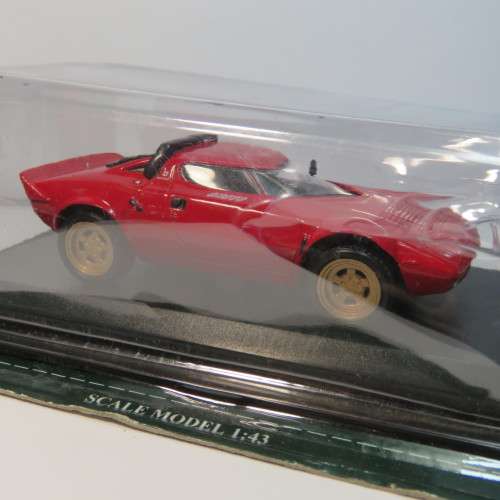 DelPrado Lancia Stratos model car - Scale 1/43