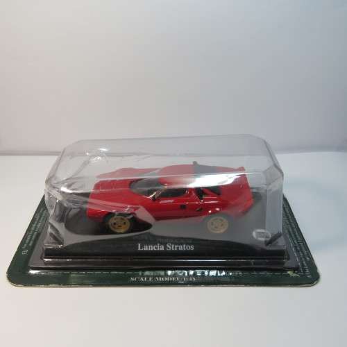 DelPrado Lancia Stratos model car - Scale 1/43
