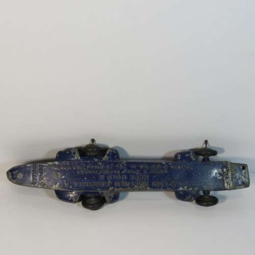 Britain`s Captain Malcolm Campbell`s Blue Bird II die-cast world speed record holder 1931 car