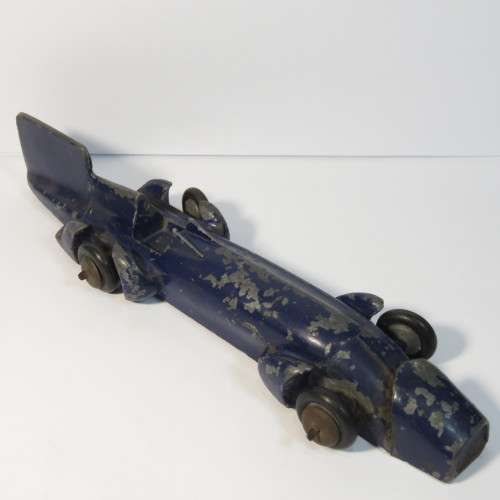 Britain`s Captain Malcolm Campbell`s Blue Bird II die-cast world speed record holder 1931 car