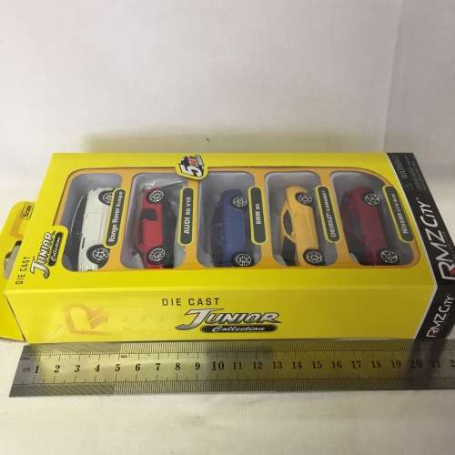 RMZ City Pack of 5 die-cast junior model cars