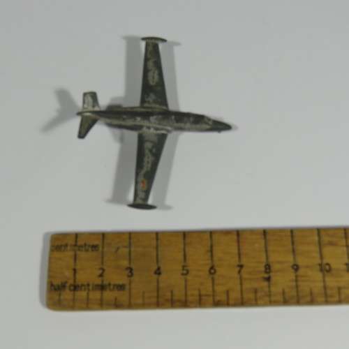 Vintage Solido Fouga-Magister die-cast plane
