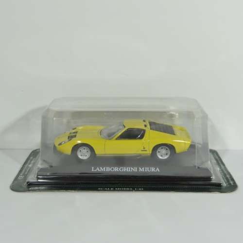 Delprado Lamborghini miura model car -Scale 1/43
