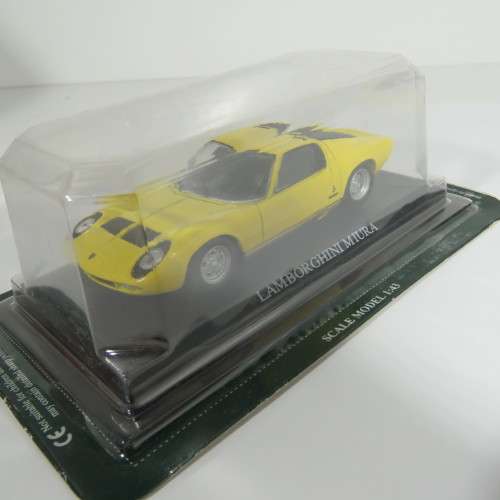 Delprado Lamborghini miura model car -Scale 1/43