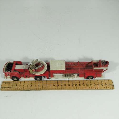 Corgi Majors Aerial Rescue tractor and trailer - well used