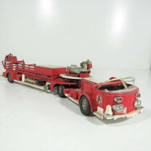 Corgi Majors Aerial Rescue tractor and trailer - well used