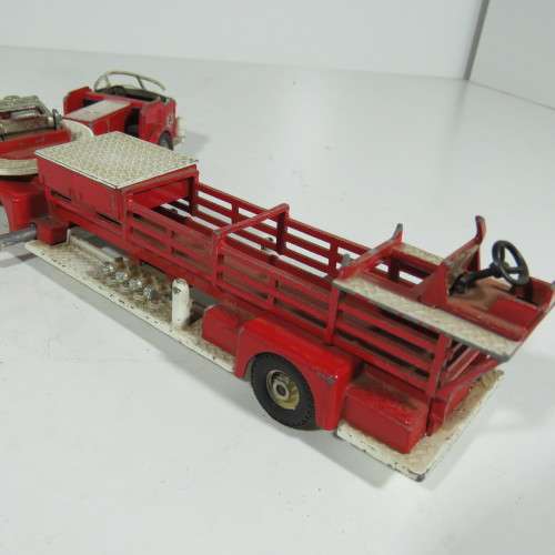 Corgi Majors Aerial Rescue tractor and trailer - well used