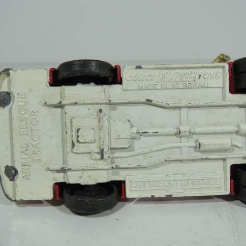 Corgi Majors Aerial Rescue tractor and trailer - well used