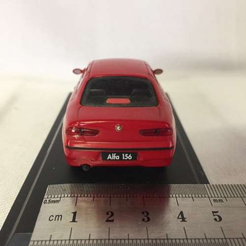 Del Prado Alfa Romeo 156 model car - scale 1/43