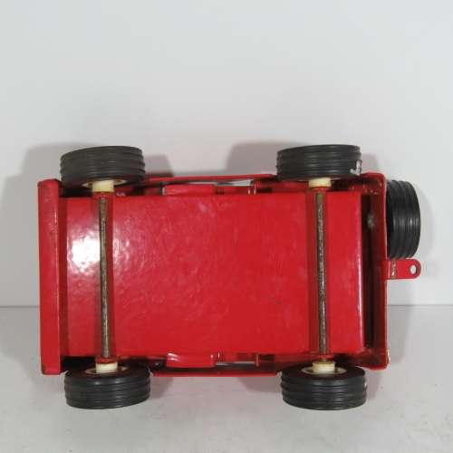 Vintage metal jeep toy car - Missing window