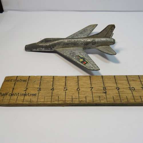 Vintage Solido Super Sabre die-cast plane