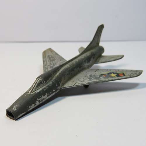 Vintage Solido Super Sabre die-cast plane