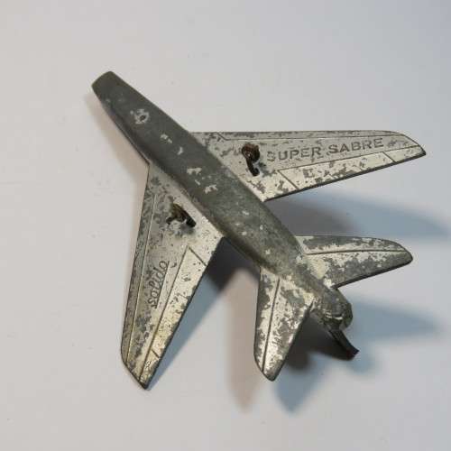 Vintage Solido Super Sabre die-cast plane