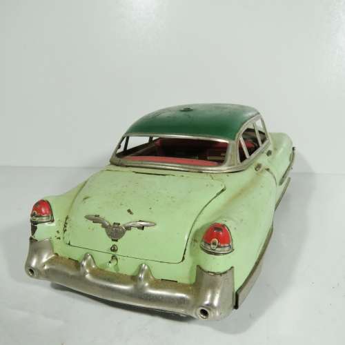 Vintage Gama Cadillac tin plate car - Used to be a battery operated model, but inner parts removed