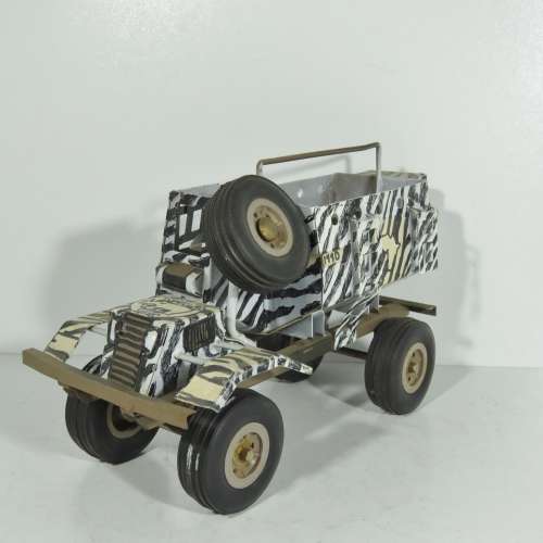 Vintage strike toys SA Army Buffel vehicle - Repainted