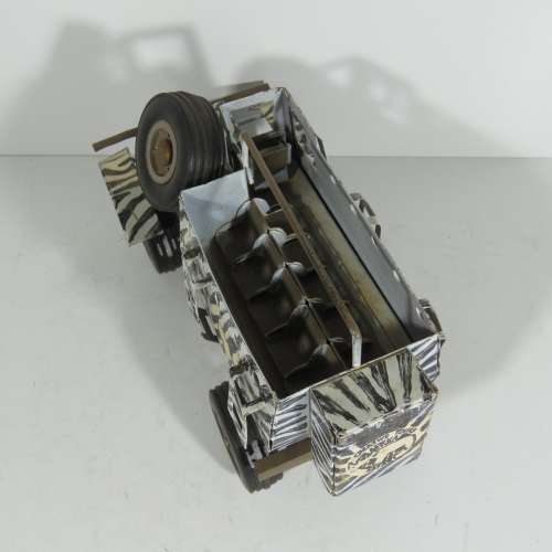 Vintage strike toys SA Army Buffel vehicle - Repainted