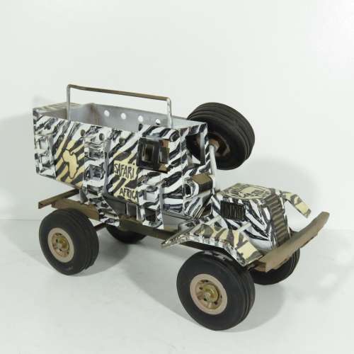 Vintage strike toys SA Army Buffel vehicle - Repainted