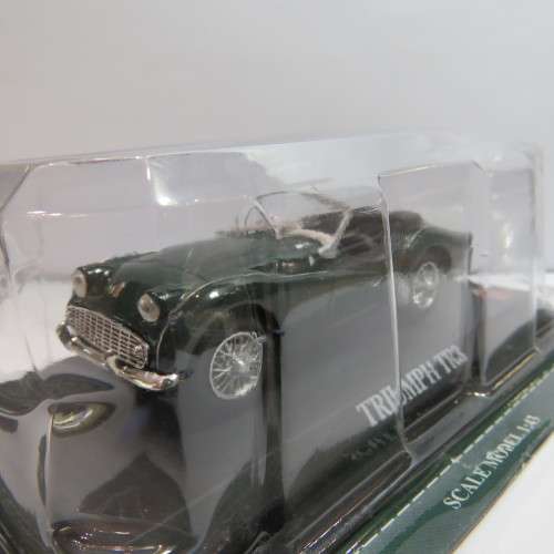 Delprado Triumph TR3 model car - Scale 1/43