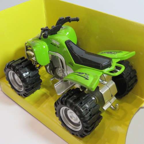 Die-cast metal quad bike model - In box