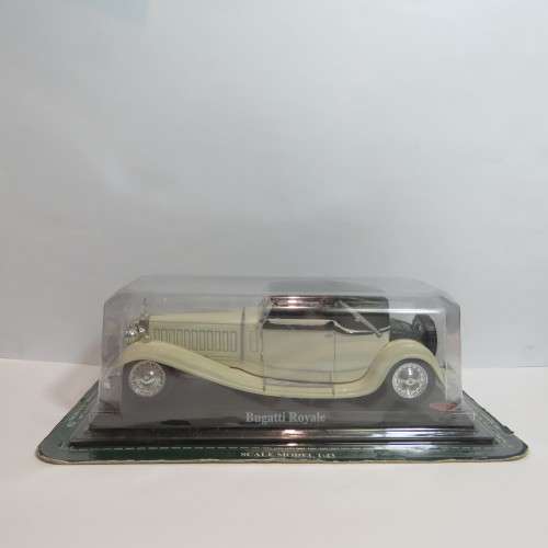 Delprado Bugatti Royale model car - Scale 1/43