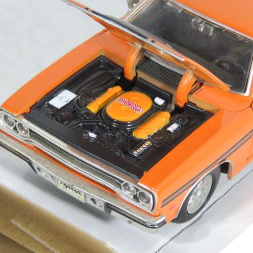 Maisto 1970 Plymouth GTX model car in box - Scale