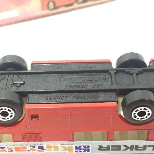 1981 Matchbox 75 series #17-c London bus Laker Skytrain - mint boxed