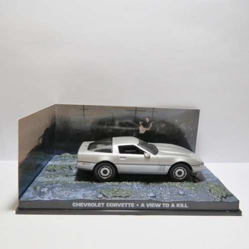 James Bond 007 - Chevrolet Corvette model car - a View to a kill