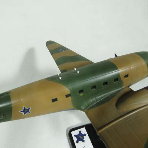 SA Air Force Dakota DC-3 plastic model plane
