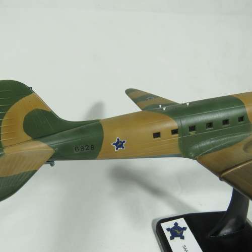 SA Air Force Dakota DC-3 plastic model plane