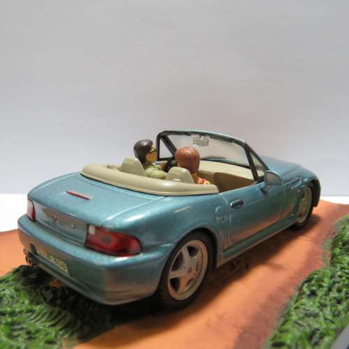 James Bond 007 - BMW Z3 model car - Goldeneye