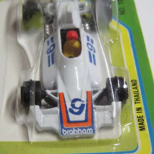 Vintage Road Tough die -cast metal formula 1 racer #99 Brabham BT44 in pack