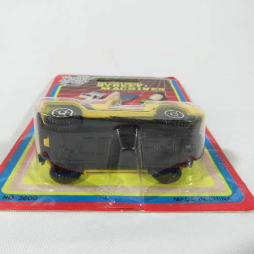 Vintage Road Tough die cast metal street machines Jeep toy car in pack