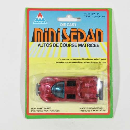 Vintage TinToys die cast mini sedan toy car