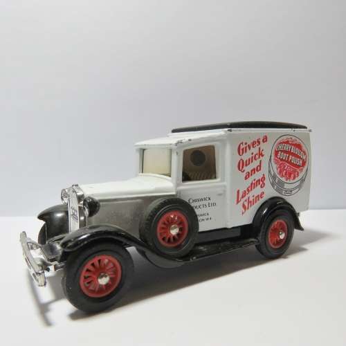 Matchbox Ford model A delivery van - Cherry Blossom Boot Polish - Y7 Y21 Y22 models of yesteryear
