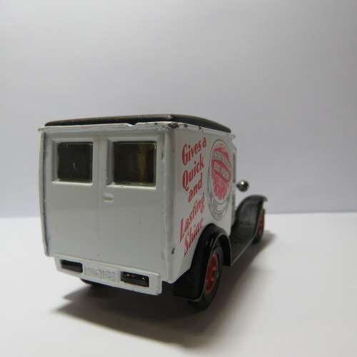Matchbox Ford model A delivery van - Cherry Blossom Boot Polish - Y7 Y21 Y22 models of yesteryear