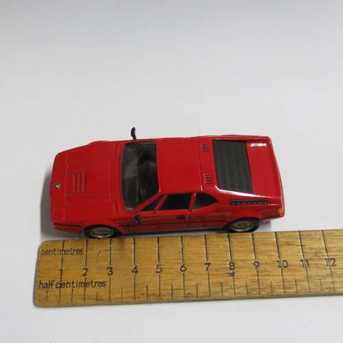 1981 BMW M1 die-cast model car - DelPrado