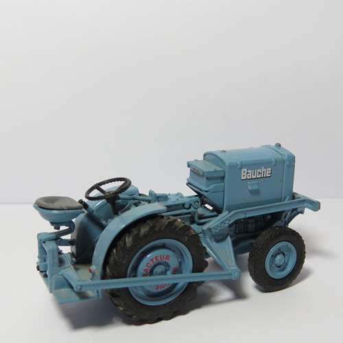 1957 Bauche `Pousse Wagons` tractor model - Universal Hobbies - Scale 1/43
