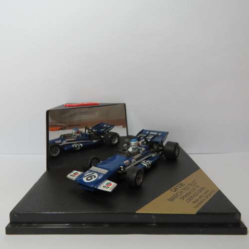 Quartzo Q4106 March 701 ELF formula 1 racing model car - # 16 J. Servoz-Gavin - Scale 1/43