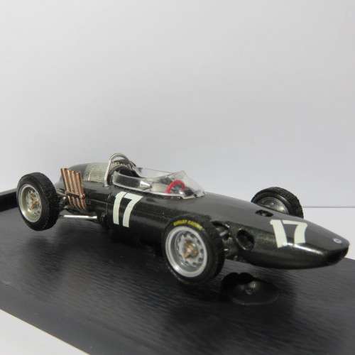 Brumm R322 BRM P57 1962 Grand Prix Olanda model car - #17 Graham Hill - Scale 1/43