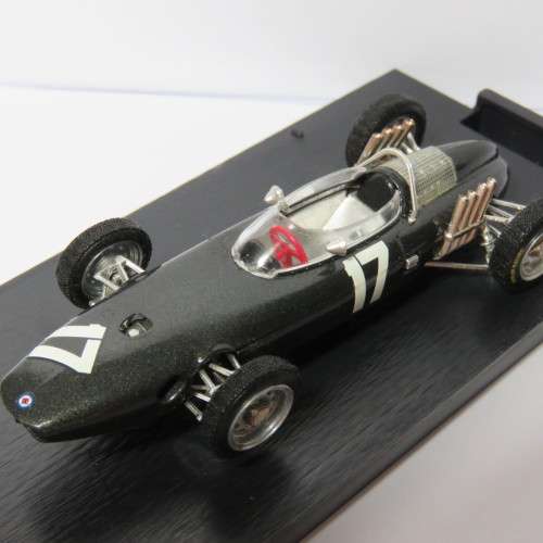 Brumm R322 BRM P57 1962 Grand Prix Olanda model car - #17 Graham Hill - Scale 1/43
