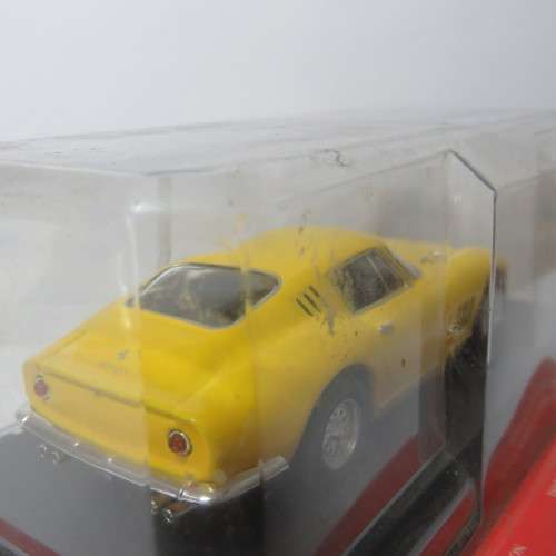 Ferrari 275 GTB yellow model car - Scale 1/43