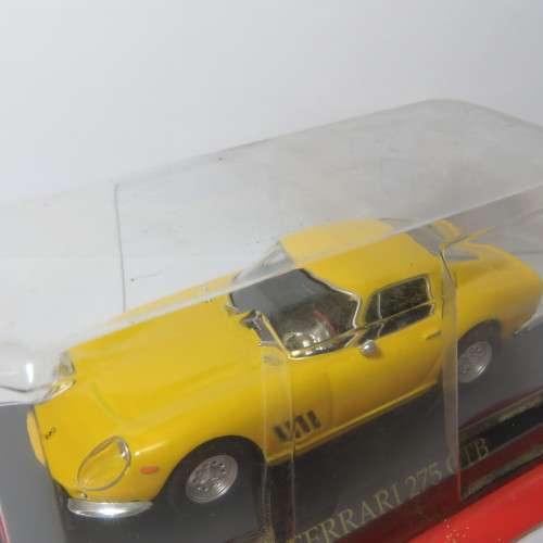 Ferrari 275 GTB yellow model car - Scale 1/43