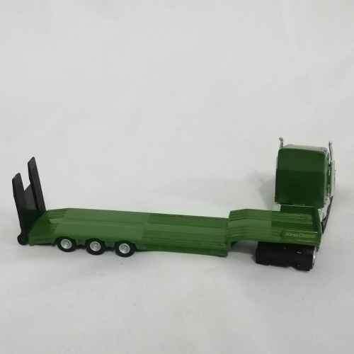 Siku #1832/1837 John Deere truck and low loader with 2 John Deere tractors