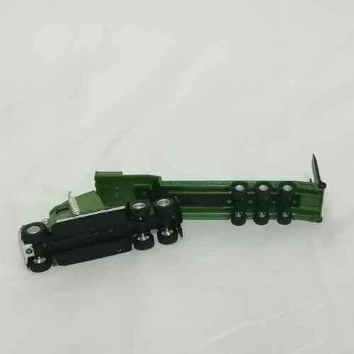 Siku #1832/1837 John Deere truck and low loader with 2 John Deere tractors