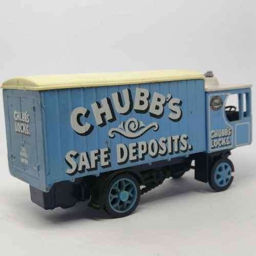 1990 Matchbox 1929 Garrett 6-ton steam truck - chubb`s safe deposits - Models of Yesteryear Y-37