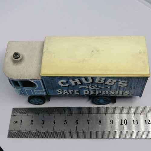 1990 Matchbox 1929 Garrett 6-ton steam truck - chubb`s safe deposits - Models of Yesteryear Y-37