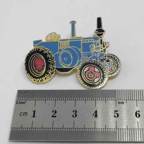Vintage Fordson major tractor pin badge